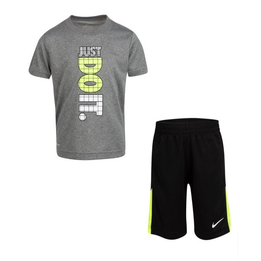 Nike Neon Dri-Fit Shorts Set 2242 - Picture 1 of 6